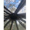 White or Black Large Bird Aviary DELIVERED Pet Cage Mesh Door Entry Aluminium light weight