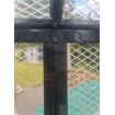 White or Black Large Bird Aviary DELIVERED Pet Cage Mesh Door Entry Aluminium light weight