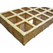 FRP Walkway Grating PICKUP Anti Slip Resin Fiberglass 1800mm x 425mm 30x30 Yellow Grit